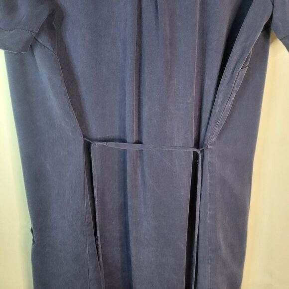 Long Tall Sally Navy Blue Button-Down Dress - Picture 3 of 16